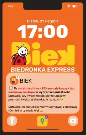 Biedronka gazetka Strona 1