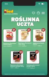 Biedronka gazetka Strona 13: Bezmięsny Bezmięsne kiełbaski grillowe 160 g €7,49, Bezmięsny Bezmięsne burgery 220 g €8,99