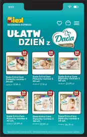 Biedronka gazetka Strona 15: Dada Extra Care Pieluchy rozmiar 1 26 szt €11,19