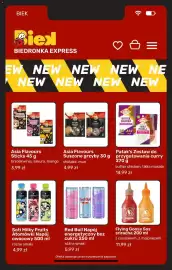 Biedronka gazetka Strona 19: Asia Flavours Sticks 45 g €3,99, Soti Milky Fruits Atomówki Napój owocowy 500 ml €4,99