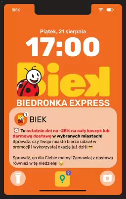 Biedronka (ważność do 23-08)