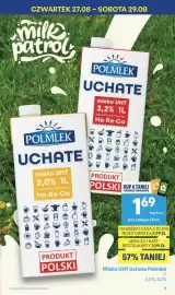 Delikatesy Centrum gazetka tydzień 35 Strona 9: Mleko UHT Uchate Polmlek €1,69