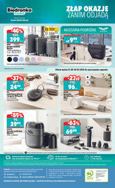 Biedronka gazetka Strona 6: Golarka podróżna MR-671 €39,99, Suszarka do włosów Mini biała €96,00