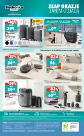 Biedronka gazetka Strona 6: Golarka podróżna MR-671 €39,99, Suszarka do włosów Mini biała €96,00