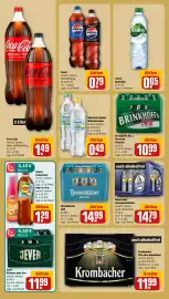 REWE DE tilbudsavis uge 35 Side 20: Lipton Sensations €1,29, Volvic Naturelle €0,65