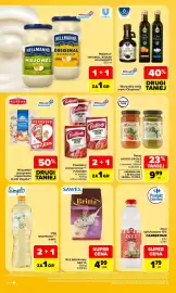 Carrefour gazetka tydzień 35 Strona 28: Olej z czarnuszki Oleofarm, Pomidory konserwowe PUDLISZKI €1,00