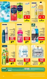 Carrefour gazetka tydzień 35 Strona 34: Woda funkcjonalna OSHEE €2,99, Napój KINGA SPARCLINO €1,00