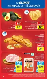 Carrefour gazetka tydzień 35 Strona 4: Bagietka z masłem czosnkowym CARREFOUR €2,49, Awokado HASS €3,99