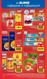 Carrefour gazetka tydzień 35 Strona 8: Makaron marki Lubella, Kisiel €1,00