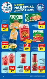 Carrefour gazetka Strona 10: Makaron Carrefour Classic lasagne €4,99, Makaron jajeczny Carrefour Classic wstążki €4,99