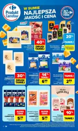 Carrefour gazetka Strona 6: Ser żółty Dziuramer porcja Carrefour Classic €6,99, Ser mozzarella Kula Carrefour Classic €2,89