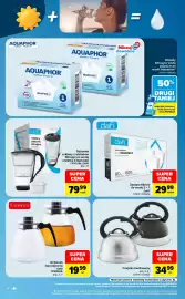Carrefour gazetka Strona 4: Dzbanek szklany z wkładem filtrującym wodę UNIMAX STANDARD CRYSTAL DAFI €79,99