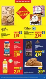Lidl weekly ad week 35 Page 25: Chocolate chunk cookie €0,89, Bellarom French roast ground coffee €4,99