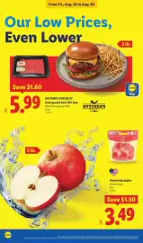Lidl weekly ad week 35 Page 28: Butcher's Specialty fresh ground beef €5,99