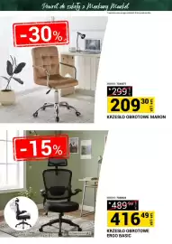 Merkury Market gazetka Strona 10: Krzesło obrotowe Maron €209,30, Krzesło obrotowe Ergo Basic €416,49