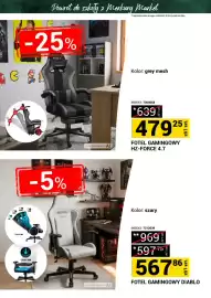 Merkury Market gazetka Strona 11: Fotel gamingowy Huzaro HZ-FORCE 4,7 €479,25, Fotel gamingowy Diablo €567,86