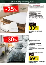 Merkury Market gazetka Strona 5: Nakładka na materac Sakra Wendre €33,74, KOMPLET POŚCIELI Z SATYNĄ BAWELNIANĄ €69,30
