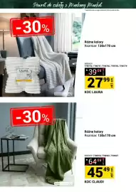 Merkury Market gazetka Strona 7: Koc Claudi 130x170 cm €45,49, Koc Laura 130x170 cm €27,99