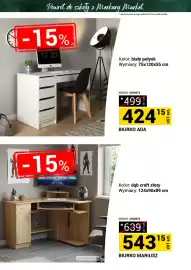 Merkury Market gazetka Strona 9: Biurko Ada €424,15, Biurko Mariusz €543,15