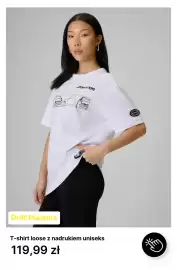 4F gazetka Strona 2: T-shirt loose z nadrukiem uniseks Drift Masters €119,99