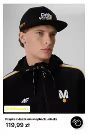 4F gazetka Strona 4: Czapka z daszkiem snapback unisex 4F Drift Masters €119,99