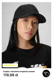 4F gazetka Strona 7: Czapka z daszkiem strapback unisex 4F Drift Masters €119,99