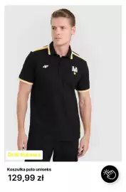 4F gazetka Strona 9: Koszulka polo uniseks 4F Drift Masters €129,99