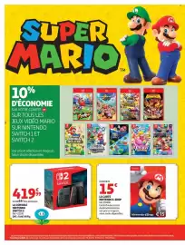 Catalogue Auchan page 2: Nintendo Nintendo e-Shop €15,00, Nintendo Switch 2 €419,99