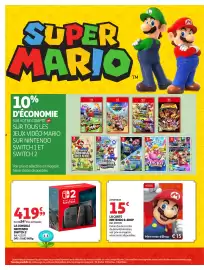 Catalogue Auchan page 2: Nintendo Nintendo e-Shop €15,00, Nintendo Switch 2 €419,99