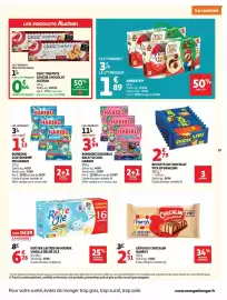Catalogue Auchan page 21: Pick Up BISCUITS AU CHOCOLAT €2,79, Harrys Gâteaux Chocalin €2,31