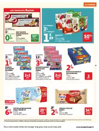 Catalogue Auchan page 21: Pick Up BISCUITS AU CHOCOLAT €2,79, Harrys Gâteaux Chocalin €2,31