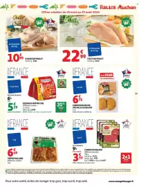 Catalogue Auchan page 37: Maître CoQ CoQ'Ailes €5,59, Le Gaulois CORDONS BLEUS DE VOLAILLE €6,75
