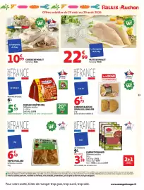 Catalogue Auchan page 37: Maître CoQ CoQ'Ailes €5,59, Le Gaulois CORDONS BLEUS DE VOLAILLE €6,75