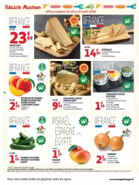 Catalogue Auchan page 38: Gorgonzola Gran Riserva AOP €9,99, W! L'ENROBÉ DE CHÈVRE EXOTIQUE €1,99