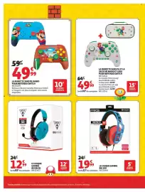 Catalogue Auchan page 4: Nacon RIG 300 PRO HN €19,99, TURTLE BEACH LE CASQUE GAMING RECON 50 €12,99