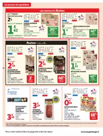 Catalogue Auchan page 42: MICHEL DUPUY JAMBON DE BAYONNE IGP €3,19, LE RICHELIEU PÂTÉ EN CROÛTE €3,49