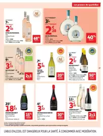 Catalogue Auchan page 51: Gatão Vinho Verde €6,08, KRITER VIN MOUSSEUX €3,42