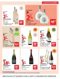 Catalogue Auchan page 51: Gatão Vinho Verde €6,08, KRITER VIN MOUSSEUX €3,42