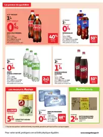 Catalogue Auchan page 52: Pepsi regular €2,26, Foxy boite de mouchoirs €1,83