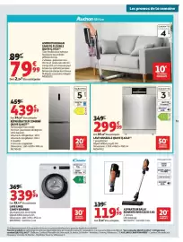 Catalogue Auchan page 57: QILIVE RÉFRIGÉRATEUR COMBINÉ €439,99, QILIVE LAVE VAISSELLE Q.6343 €299,99