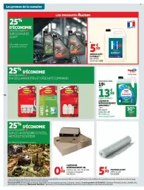 Catalogue Auchan page 62: FILM BULLE €5,90, AdBlue €5,99