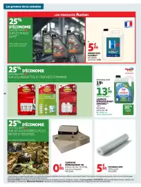 Catalogue Auchan page 62: FILM BULLE €5,90, AdBlue €5,99