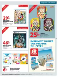 Catalogue Auchan page 63: POKÉMON POKEBOX Q3 €25,99, Auchan photo