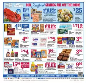 Price Chopper weekly ad week 34 Page 12: Live Lobsters €8,99, Scott 12 Roll 1000 Sheet Bath Tissue €9,99