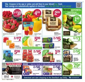 Price Chopper weekly ad week 34 Page 3: Organic Carrots €5,00, Pero Family Farms Green Beans €5,99