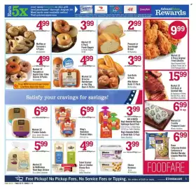 Price Chopper weekly ad week 34 Page 5: Market 32 Full Rack of Smoked Ribs €15,99, Market 32 Protein Salads €6,99