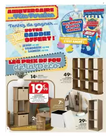 Catalogue La Foir'Fouille page 2: RANGEMENT 3 CASES HÉRITAGE €19,99, KLAUS Rangement 3 cases €29,99