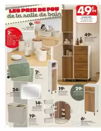 Catalogue La Foir'Fouille page 20: Tapis de bain €2,99, Easybath étagère de douche €14,99