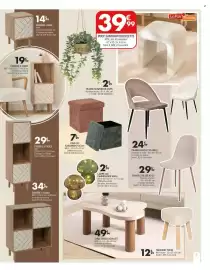 Catalogue La Foir'Fouille page 7: POUF DE RANGEMENT VELVY €7,99, ÉTAGÈRE 3 CASES €29,99