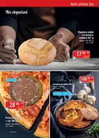 Qanto leták Strana 11: Bramborák český €4,00, Precl pizza salám €28,99